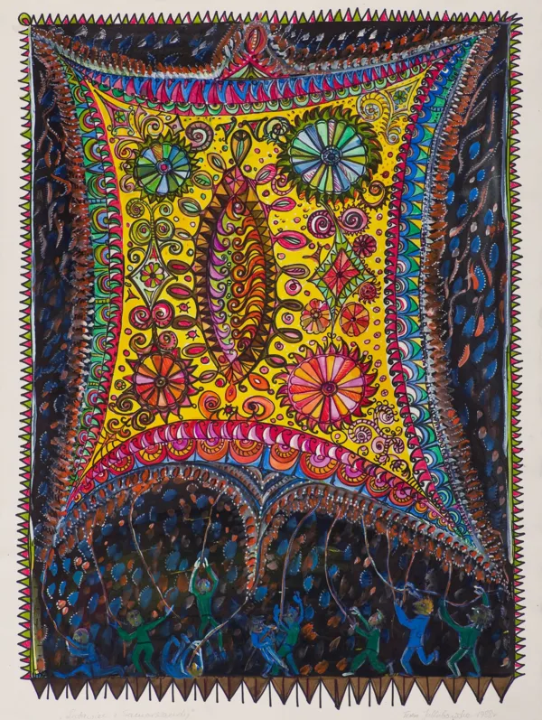 Teresa  Jakubowska, LATAWIEC Z SAMARKANDY, 1988