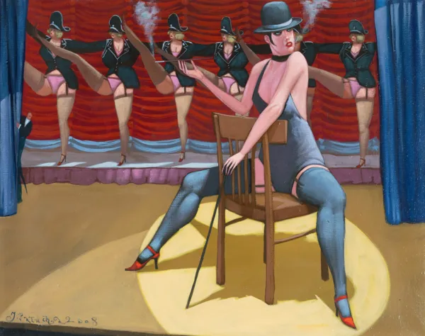 Jacek Pałucha, PERFORMING MEIN HERR WITH CHAIR, 2008