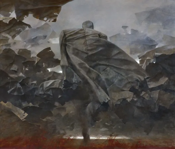 Zdzisław Beksiński, BEZ TYTUŁU, 1988