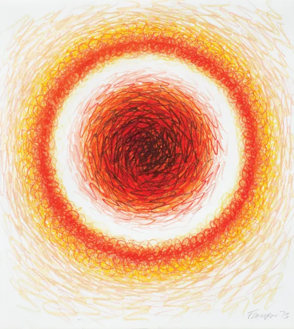 Wojciech Fangor, KOŁO, 1973