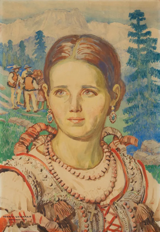 Henryk Uziembło, GÓRALKA POD GIEWONTEM, 1938