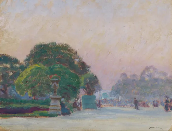 Józef Pankiewicz, OGRÓD TUILERYJSKI, ok. 1906