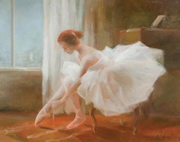 Miloslava Vrbova-Štefková, BALETNICA WIĄŻĄCA POINTY