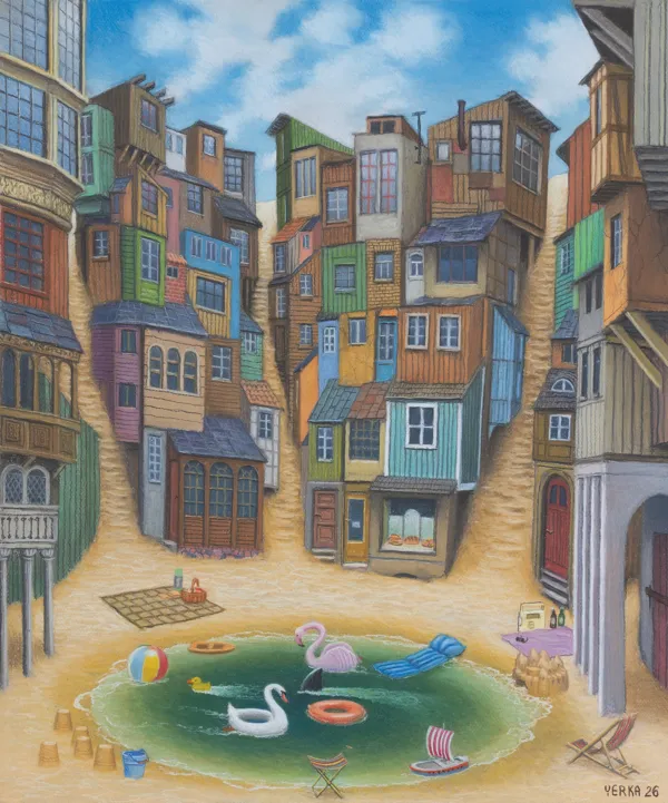 Jacek Yerka, UTRACONE KĄPIELISKO, 2026