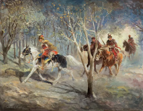 Tadeusz Kokietek, PRZEZ LAS, 1943