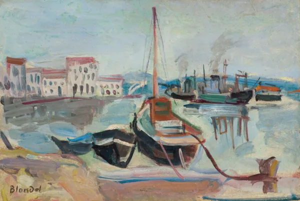 Aleksander (Sasza, André) Blonder (Blondel), MAŁY PORT