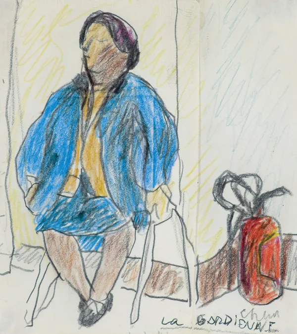 Józef Czapski, LA GARDIENNE