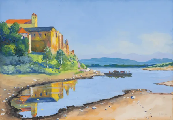 Soter Jaxa-Małachowski, WISŁA POD TYŃCEM