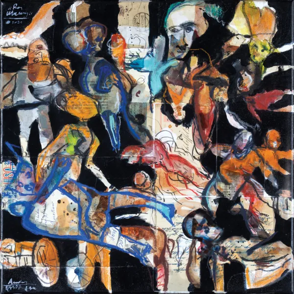 Andrzej Kasprzak, RAJ UTRACONY, 2021