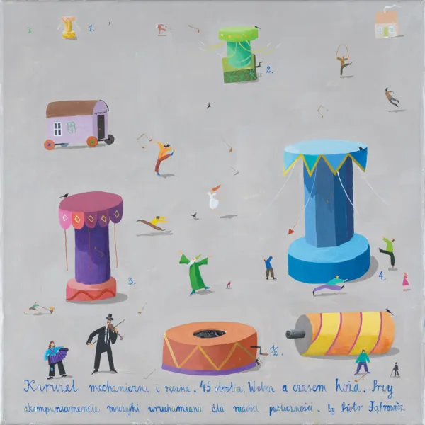 Piotr Fąfrowicz, KARUZEL MECHANICZNA I RĘCZNA, 2022