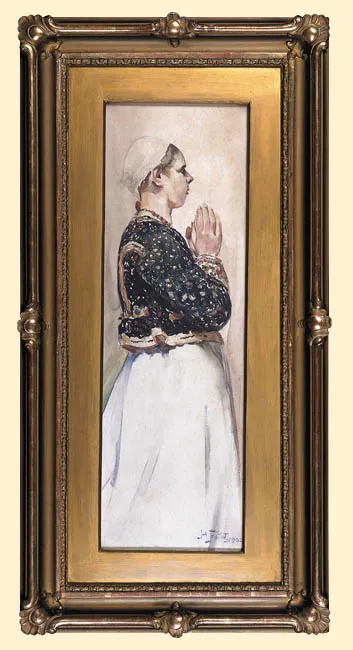 Julian Fałat, MODLITWA, 1902