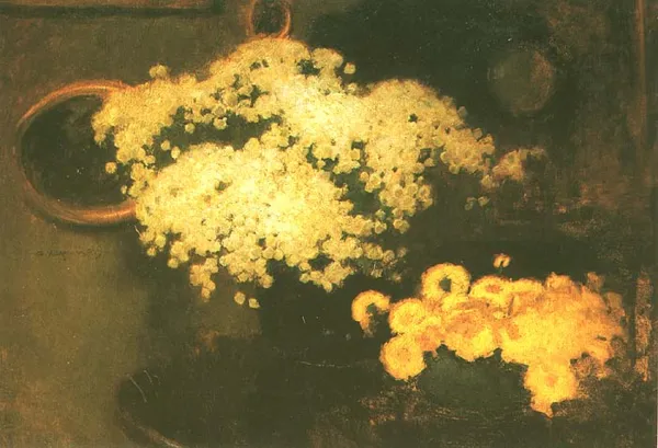 Alfons Karpiński, Martwa natura z bukietem kwiatów