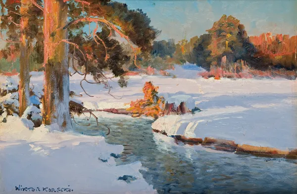 Wiktor Korecki, SOSNY ZIMĄ