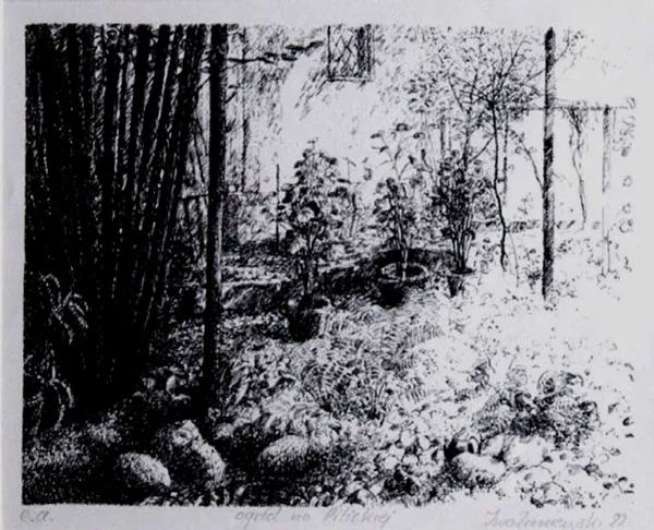 Iwo Zaniewski, Ogród na Pilickiej, 1982