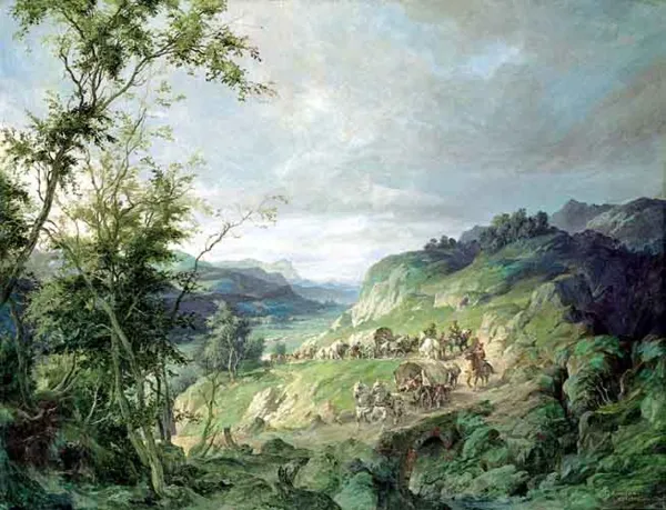 Max Fuhrman, Przeprawa przez góry