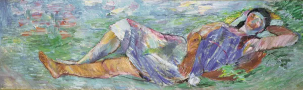 Jan Cybis, ODPOCZYNEK NA TRAWIE