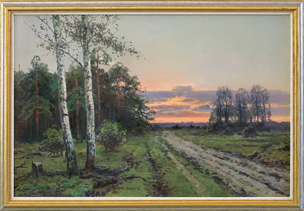 Wiktor Korecki, KRAJOBRAZ O ZACHODZIE SŁOŃCA