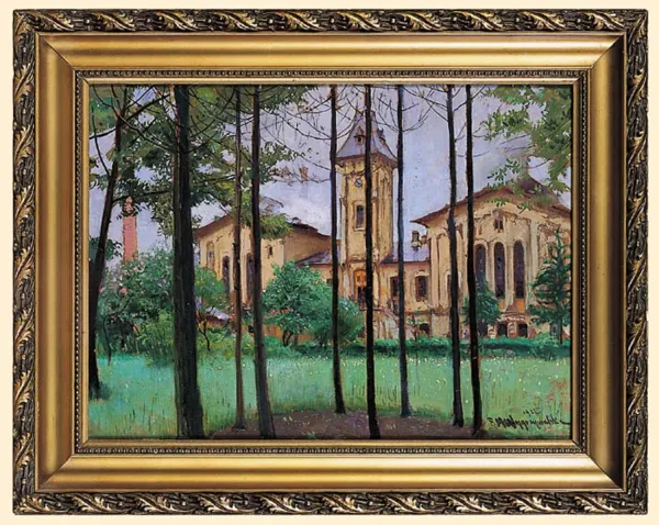 Feliks Michał Wygrzywalski, BUDYNEK W OGRODZIE, 1926