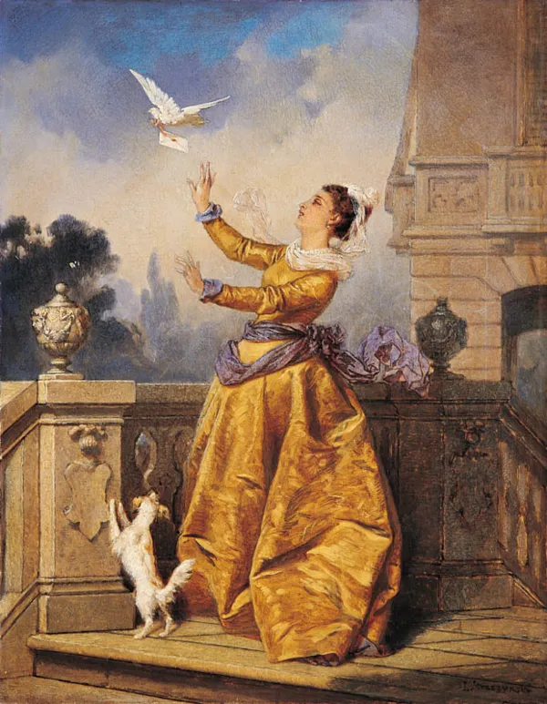 Leonard Straszyński, Poslaniec milości, po 1867