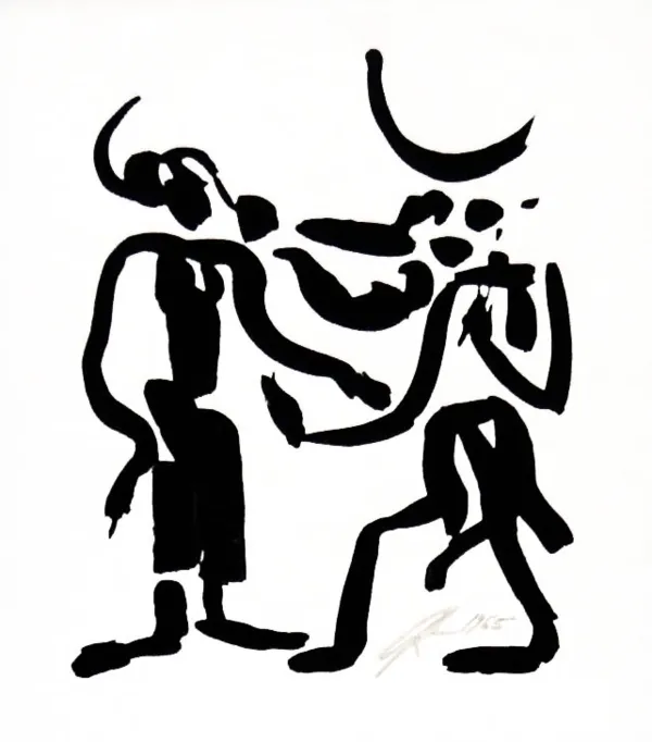 Roman Opałka, Ilustracja do książki Roberta Stillera, 1965