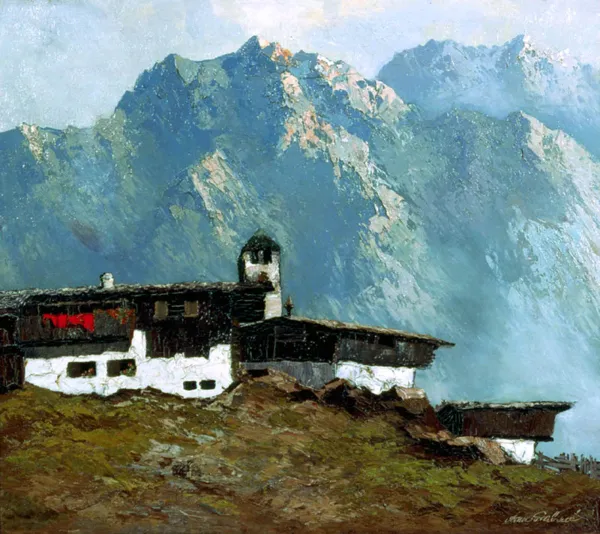 Georg Arnold, Pejzaż górski