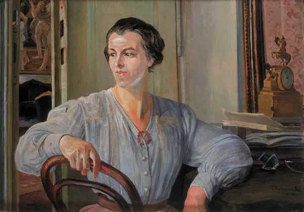Jacek Malczewski, Portret Julii, córki artysty, 1922