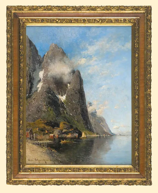 Adolf Gustav Schweitzer, Nad fiordem