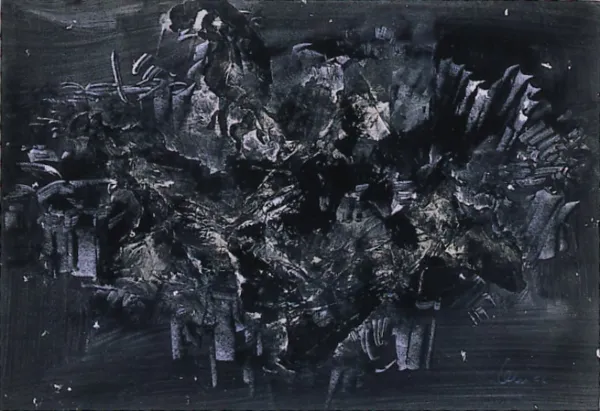 Alfred Lenica, BEZ TYTUŁU, lata 50.