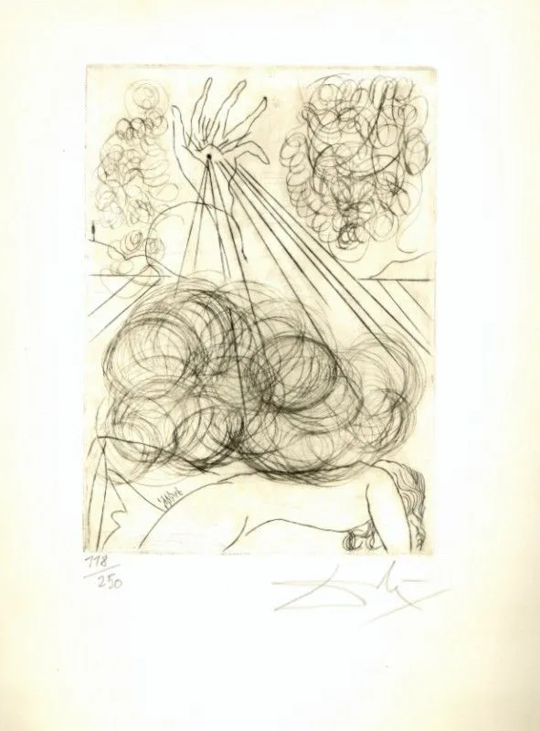 Salvador Dali, DWAJ PANOWIE Z WERONY, 1971