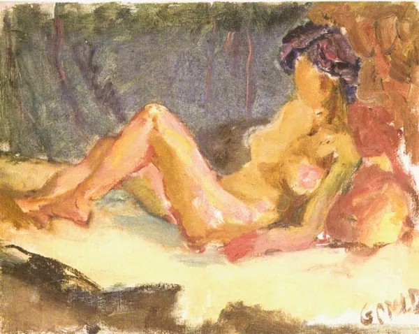 Henryk Gotlib, Akt leżącej kobiety