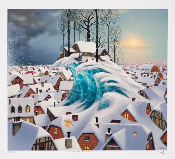 Jacek Yerka, Zimowa fala