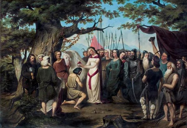 Ludwik Patek, SCENA HISTORYCZNA, 1857