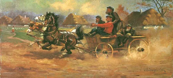 Adam Kratochwila, Próba koni