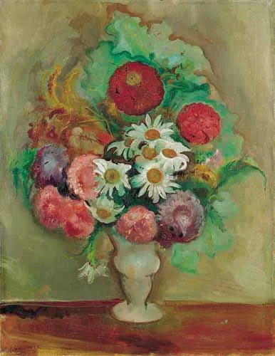 Gustaw Gwozdecki, Kwiaty w wazonie