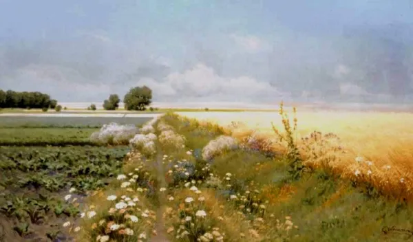 Eugeniusz Wrzeszcz, Letni pejzaż polny 