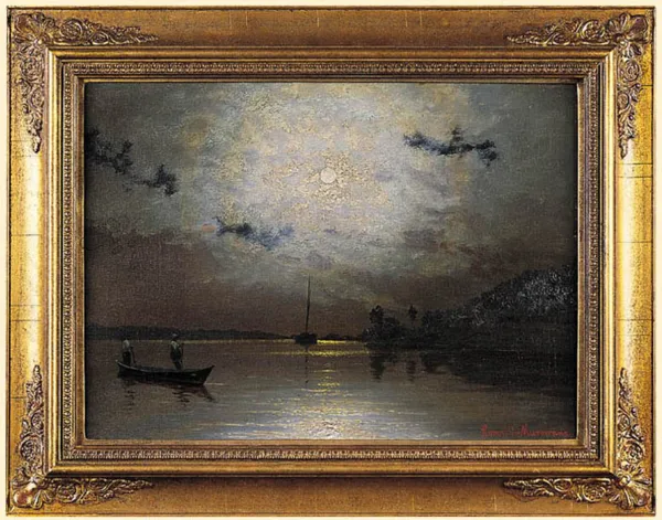 Ernst Hugo  Lorenz-Murowana, RZEKA W NOC KSIĘŻYCOWĄ 