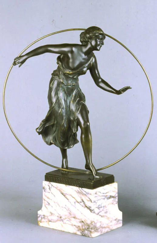 Georges Morin, Tancerka z obręczą, ok. 1900