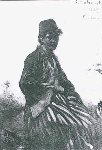 Antoni Piotrowski, Chłopiec w czerwonym fezie