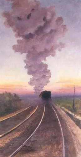 Józef Rapacki, Odjeżdżający pociąg