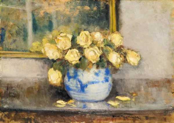 Stefan Filipkiewicz, Żółte róże, ok. 1930