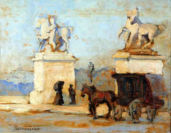 Jan Stanisławski, Place de la Concorde w Paryżu