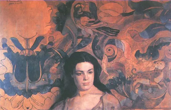 Jacek Malczewski, Portret aktorki P. Marcello