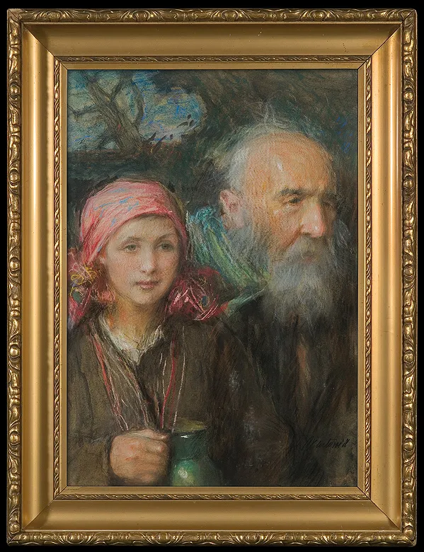 Teodor Axentowicz, STAROŚĆ I MŁODOŚĆ, 1937