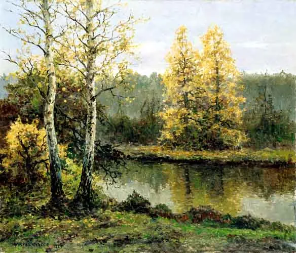 Wiktor Korecki, Pejzaż jesienny
