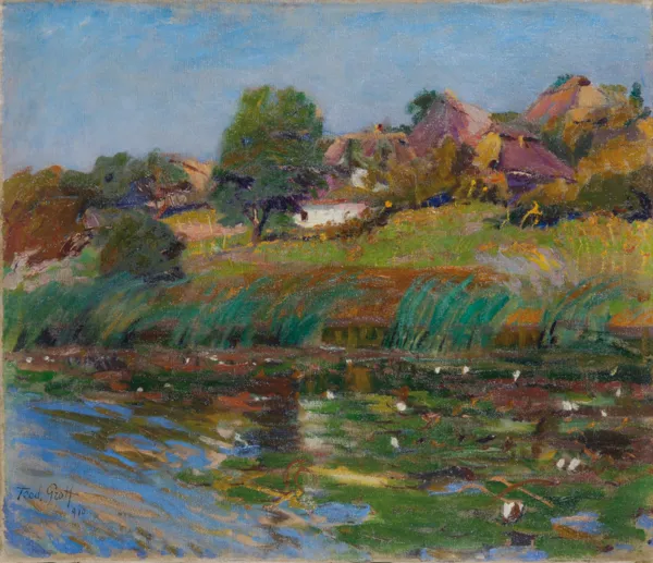 Teodor Grott, PEJZAŻ LETNI, 1910
