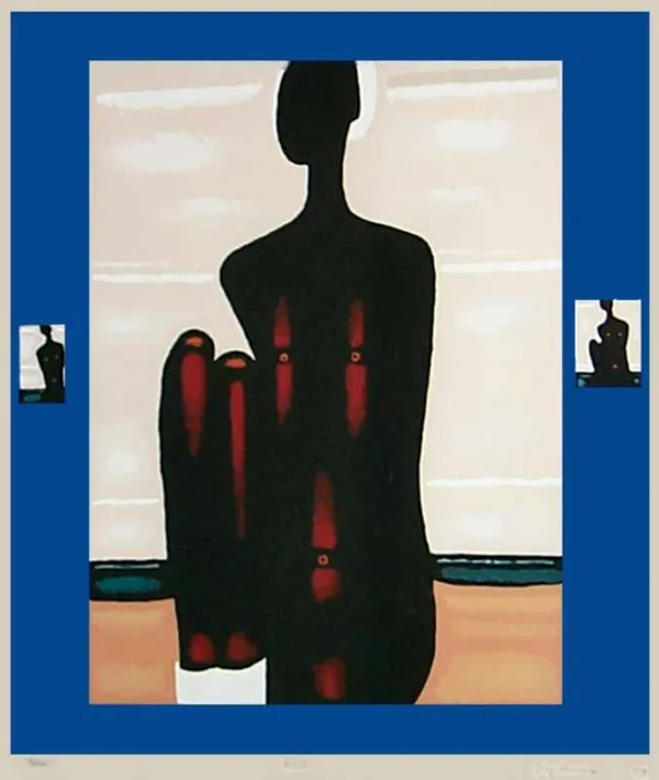 Jerzy Nowosielski, Plaża, 1996