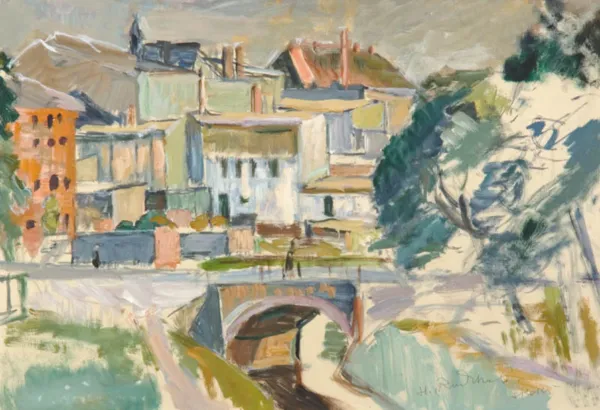 Hanna Rudzka-Cybisowa, MIASTECZKO SKOKI, 1965