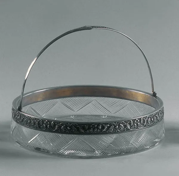 Autor nierozpoznany, Patera - kosz, ok. 1910