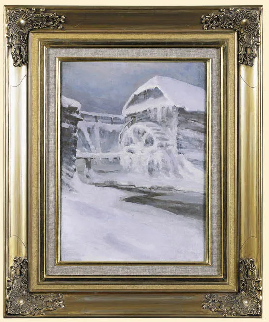 Ferdynand Ruszczyc, MŁYN ZIMĄ, 1897