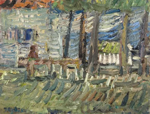 Jan Cybis, MOTYW Z ŁAGOWA, 1966